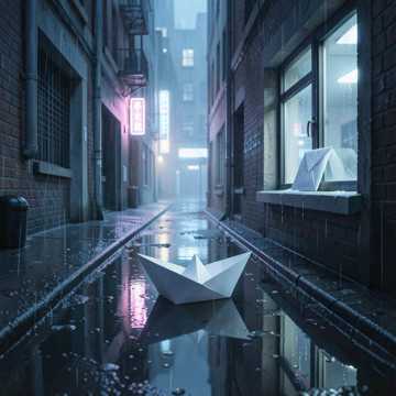 淋湿的未寄信
