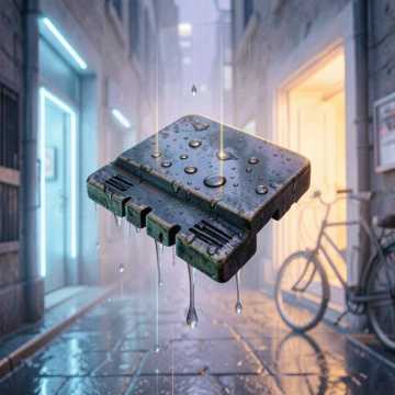 钢琴键上的雨