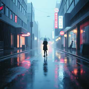 雨碎长街