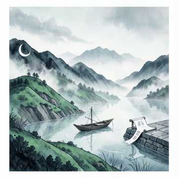 墨染山河