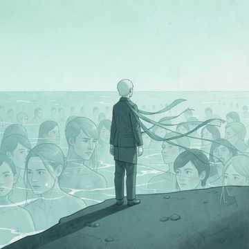 心事藏进人海间