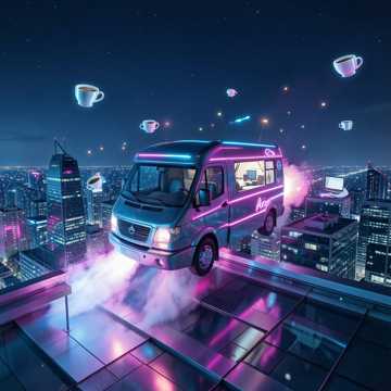 火箭升空餐车