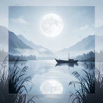 清花江的月亮