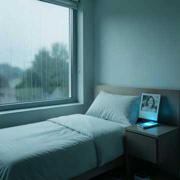 雨丝掐断时针