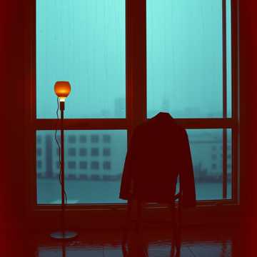 雨丝穿窗
