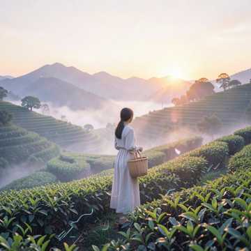 茶山炊烟升