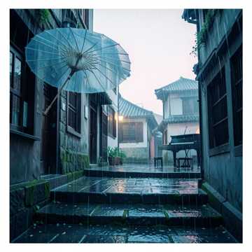 《雨苔小巷》