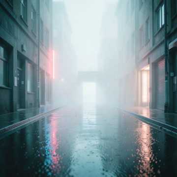 霓虹熄灯·剩我