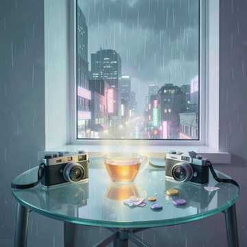 半杯冷茶