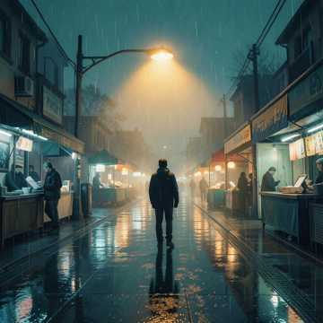街角那束光