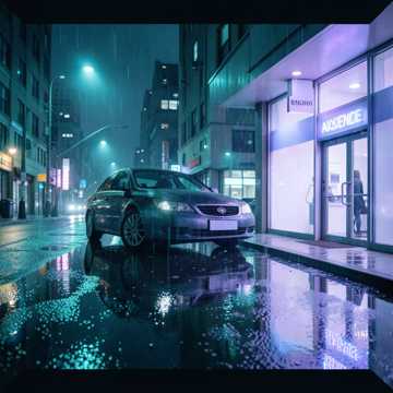 后座的雨痕