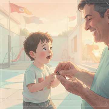 咿呀学语与白发回眸