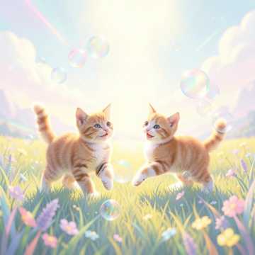 两只小猫喵喵