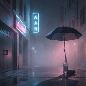 霓虹影子在发抖