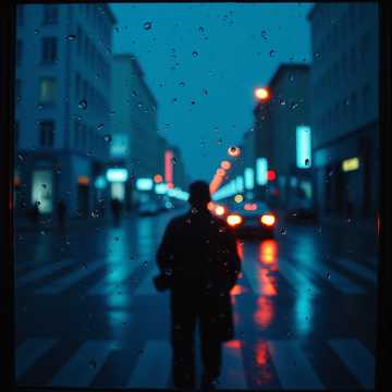 隔窗听雨