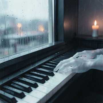 雨落旧琴键