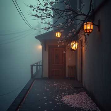 城南暮花