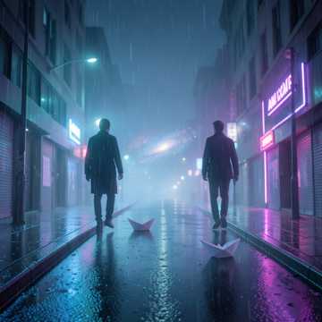 隔着银河画你