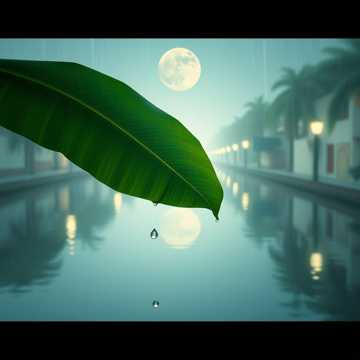 芭蕉听雨飘