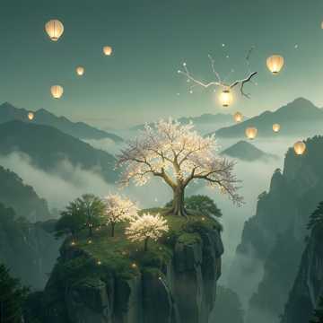 凌云枝上灵果倾