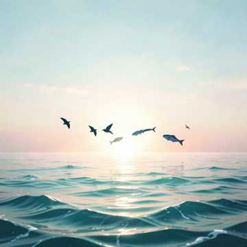 海天交界
