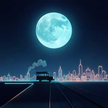 夜车七下