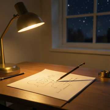 铅笔未停的夜-版本2