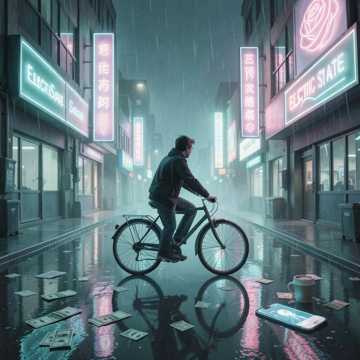 人潮里的灰阶