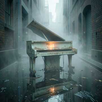 钢琴上的旧雨声