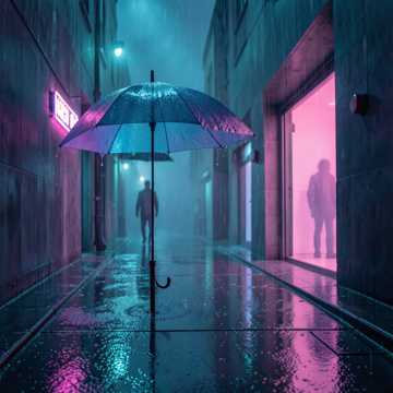 雨落你眼前