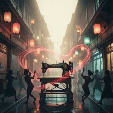 扭秧歌的缝纫机