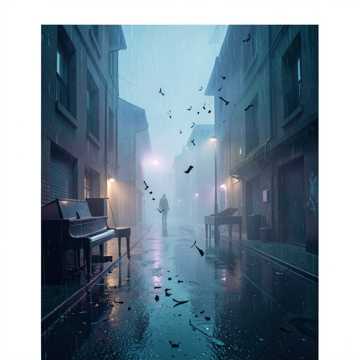 琴弦停格那场雨