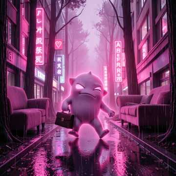 快乐的小怪兽