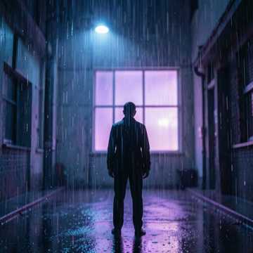 一个人的雨夜一段不能的情