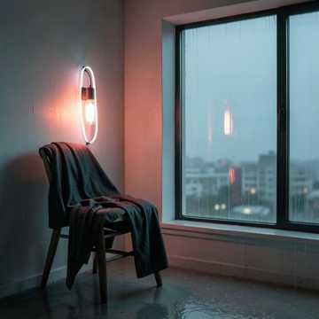 雨丝穿窗