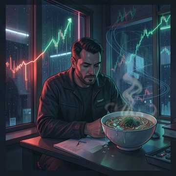 关灯吃面
