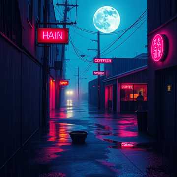 霓虹未熄