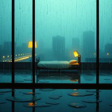 听雨落地