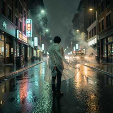 夜风陪着我