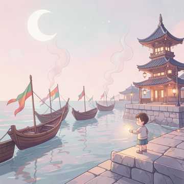 三月海风捧香火