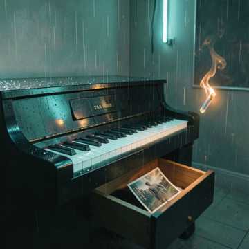 钢琴上的雨