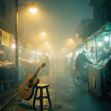 夜市口琴声