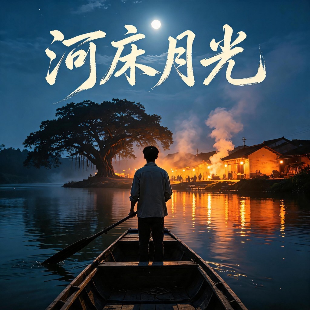 河床月光