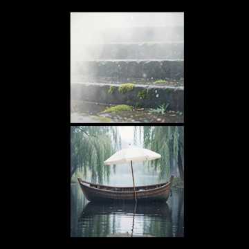 烟雨落眉间