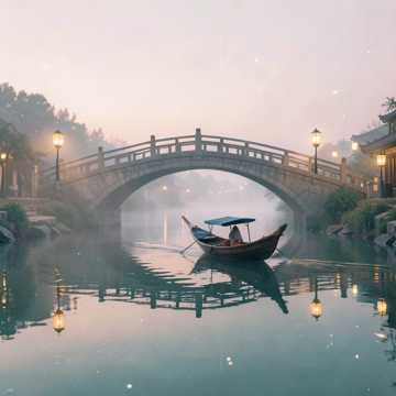 乌镇小桥流水