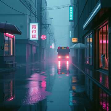 积水映灰空