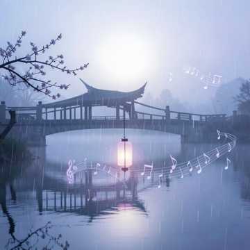 檐角风铃漫过的旧诗-版本2
