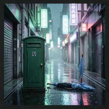 雨浸的绿皮信箱-版本2
