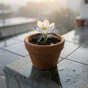 露台花开