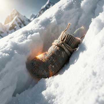 踏雪登峰